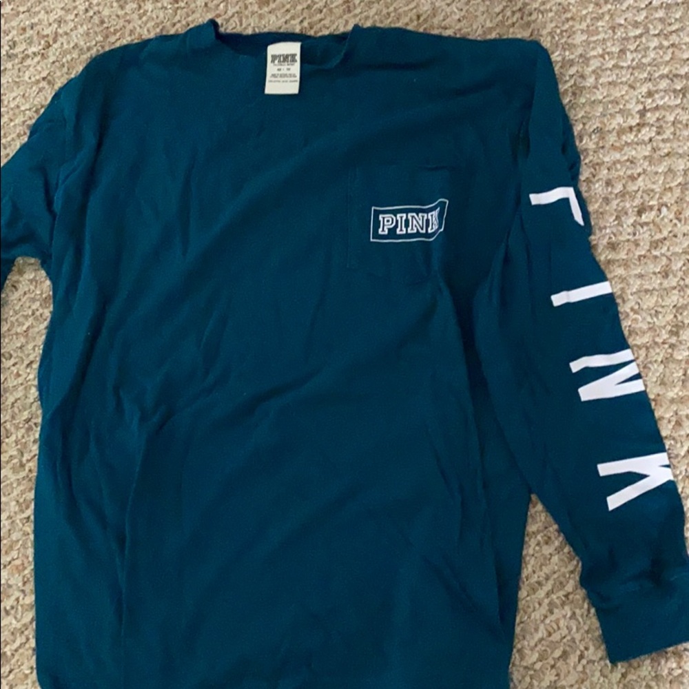 victoria secret pink long sleeve shirt